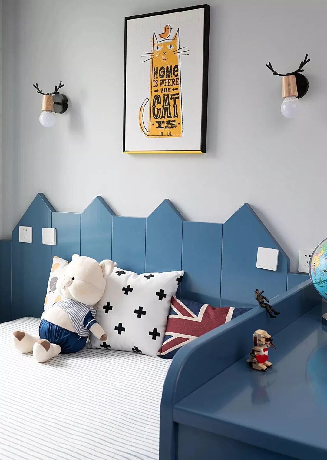 76㎡清新北欧三房，阳台打造榻榻米，实用又漂亮！