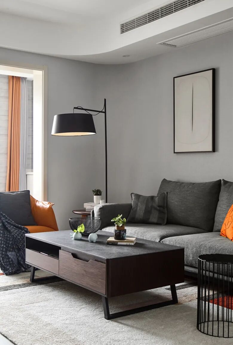 115㎡现代简约，舒适轻松的日子，悠然惬意