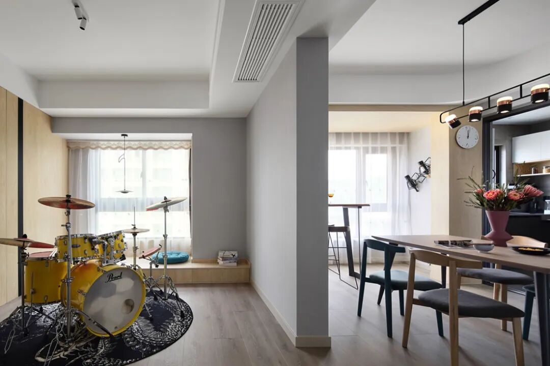 115㎡现代简约，舒适轻松的日子，悠然惬意