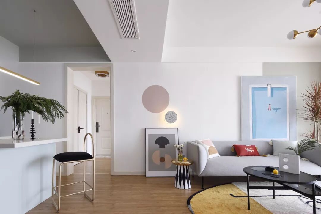 107㎡舒适北欧2室2厅，邂逅撩动人心的理想生活