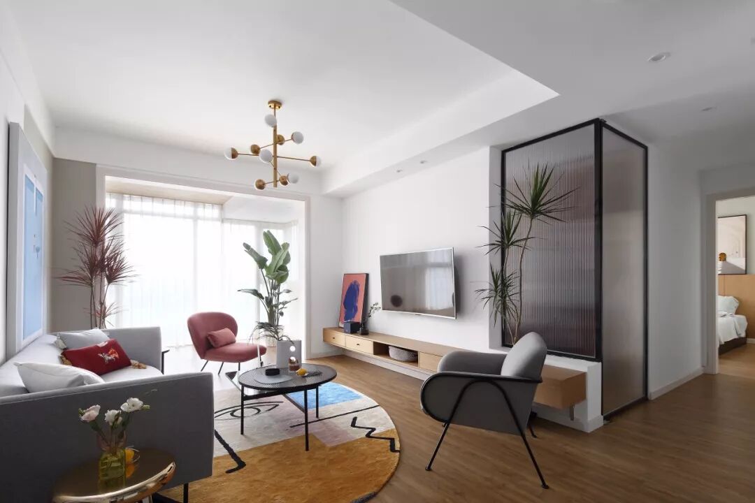 107㎡舒适北欧2室2厅，邂逅撩动人心的理想生活