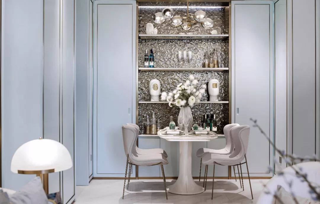 96㎡現代簡約三房室，清新優雅Tiffany藍裝飾也太漂亮了 家居 第18張