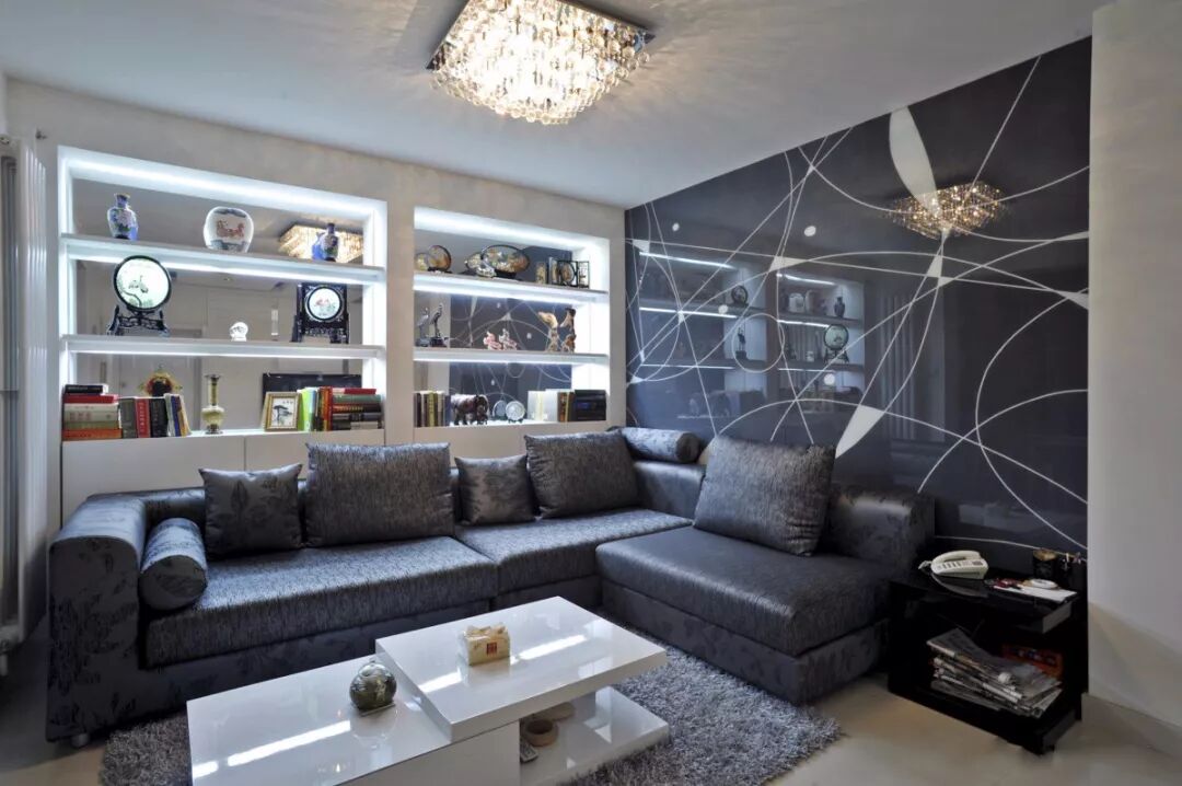 客廳里面安裝水晶燈，檔次就不一樣了，大氣！ 家居 第9張