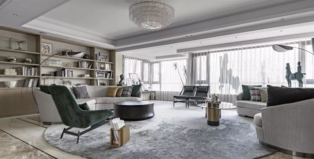 客廳里面安裝水晶燈，檔次就不一樣了，大氣！ 家居 第3張