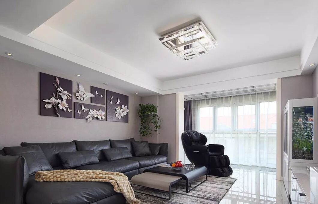 客廳里面安裝水晶燈，檔次就不一樣了，大氣！ 家居 第7張