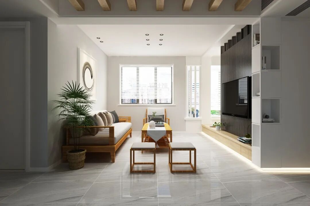 客厅有横梁，该如何处理？莫慌！可以这样装！