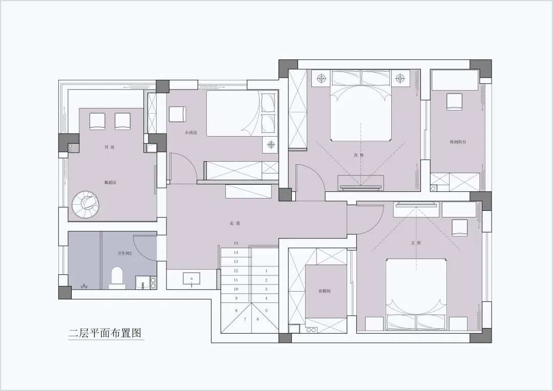 180㎡現代風小別墅，黑色皮沙發布置，簡約的空間，瞬間顯高級 家居 第5張