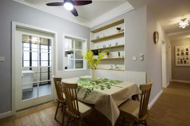 121㎡北欧风格装修，这电视墙实在太漂亮了！