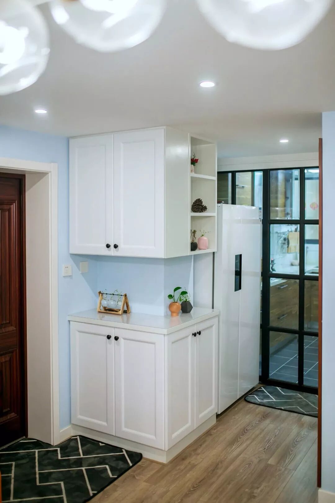 100㎡现代北欧风，色彩丰富有品味！