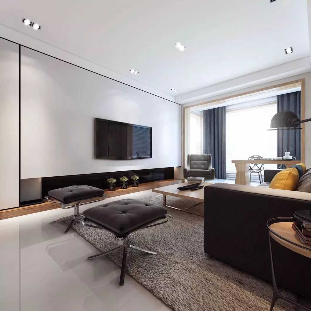 客厅没阳台怎么办？这样设计比有阳台更有范！