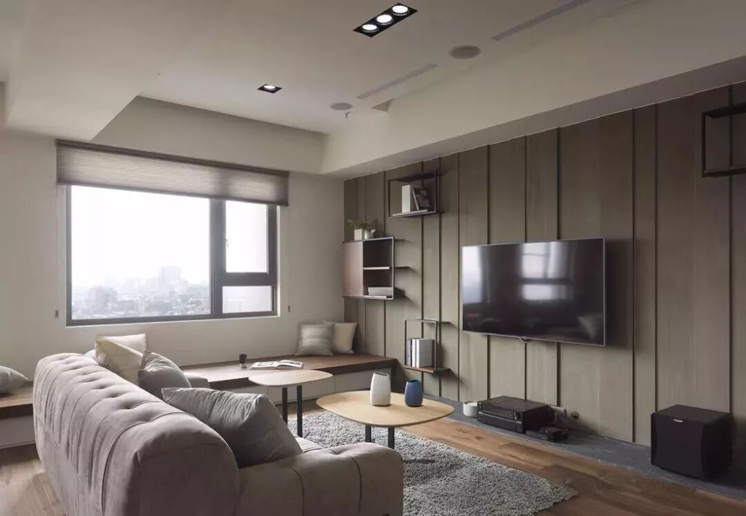 客厅没阳台怎么办？这样设计比有阳台更有范！