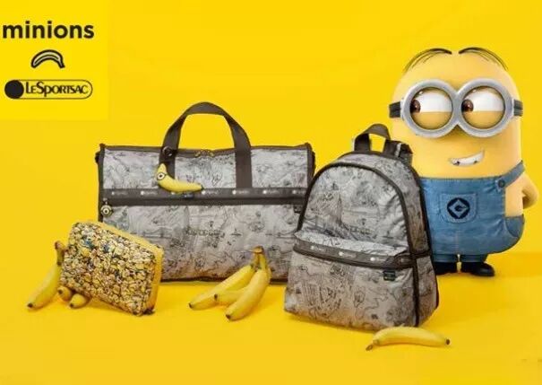 Lesportsac乐播诗x Minions小黄人联名系列包包 优易料资讯 微信公众号文章阅读 Wemp