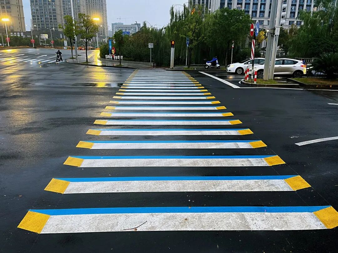 让你爱上“轧马路”！立体斑马线亮相温岭街头