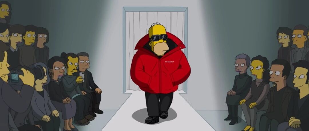 巴黎世家的秀场，出场的竟是“辛普森一家”？