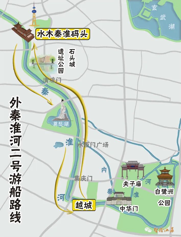 桨声灯影里的秦淮河 - 中国测绘学会官网