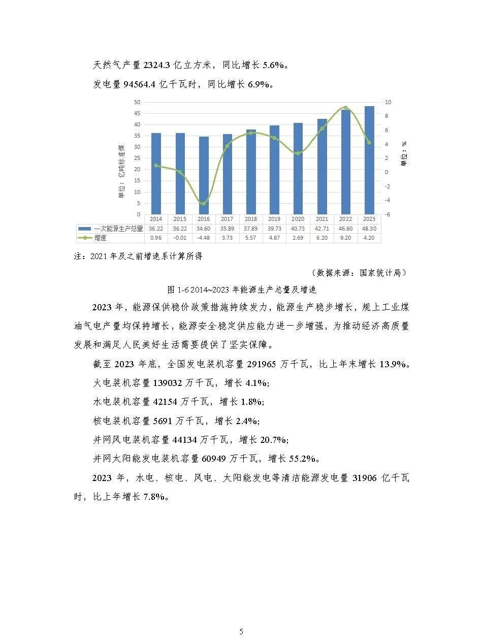 中国能源大数据报告（2024）