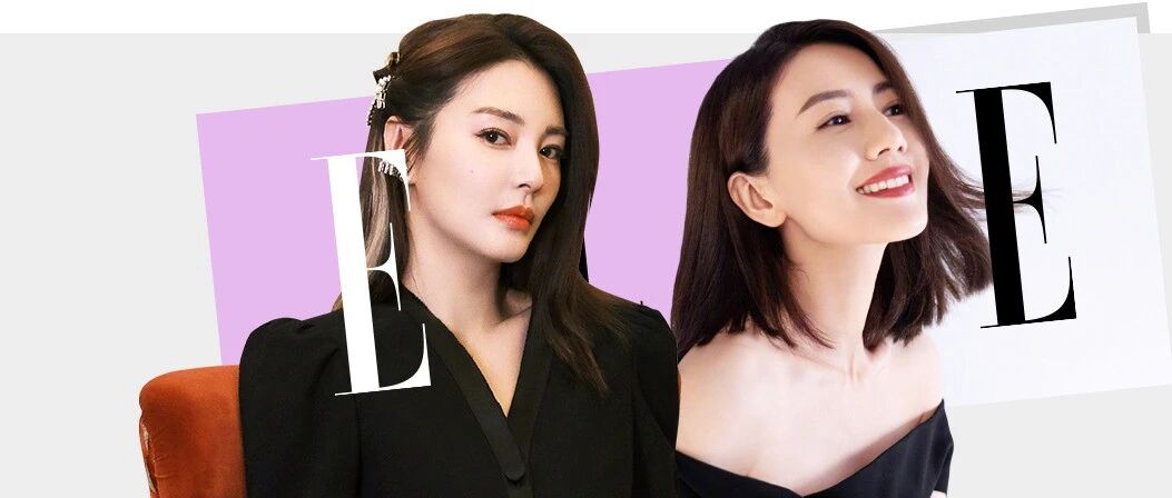 2022年流行齐肩中发？张雨绮先拿捏了！