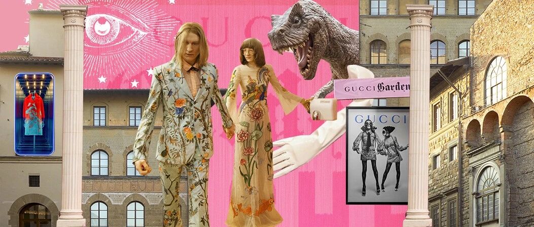 GUCCI把整座“古驰花园”搬来了上海！