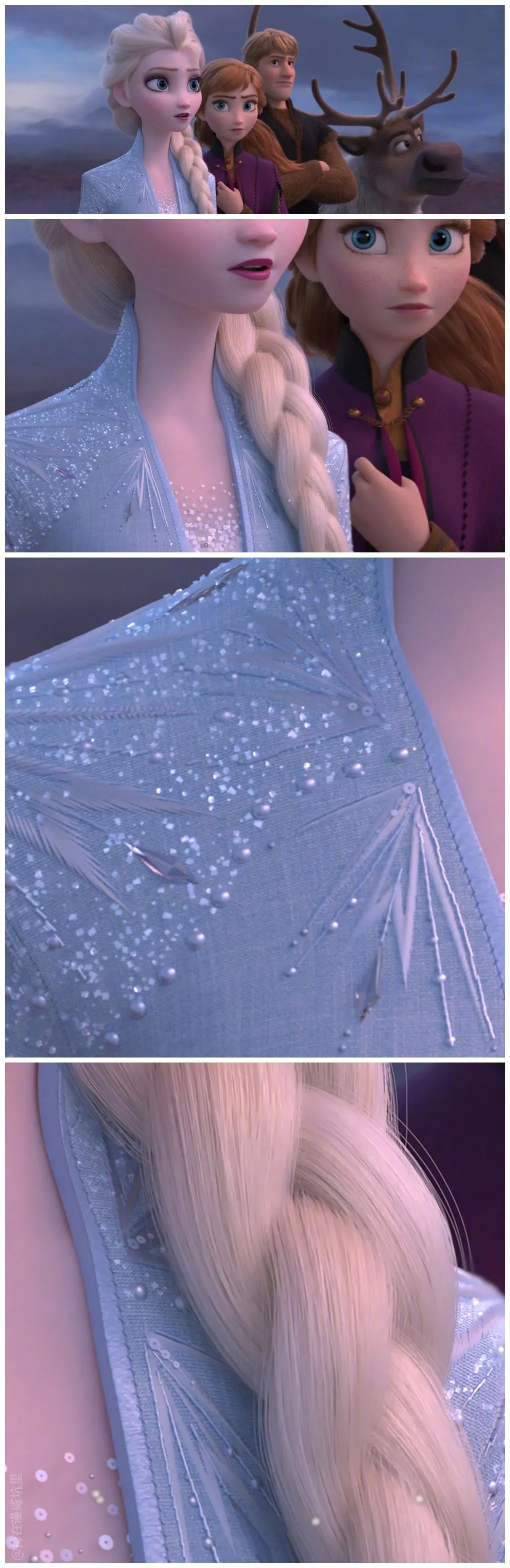 《冰雪奇緣2》公主服太美了！你們姐妹倆在一起吧 家居 第13張