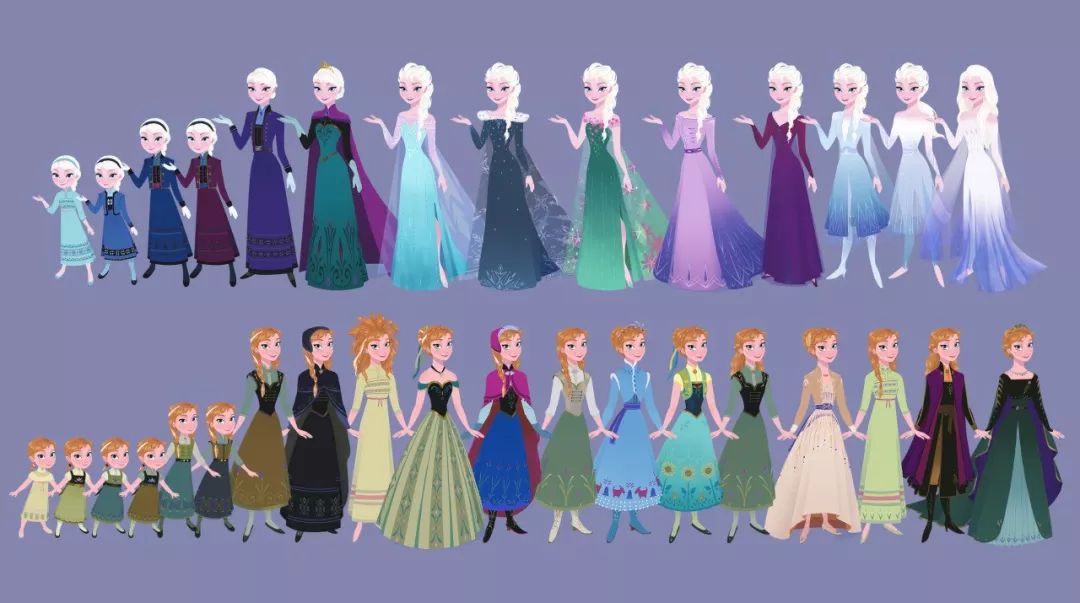 《冰雪奇緣2》公主服太美了！你們姐妹倆在一起吧 家居 第21張