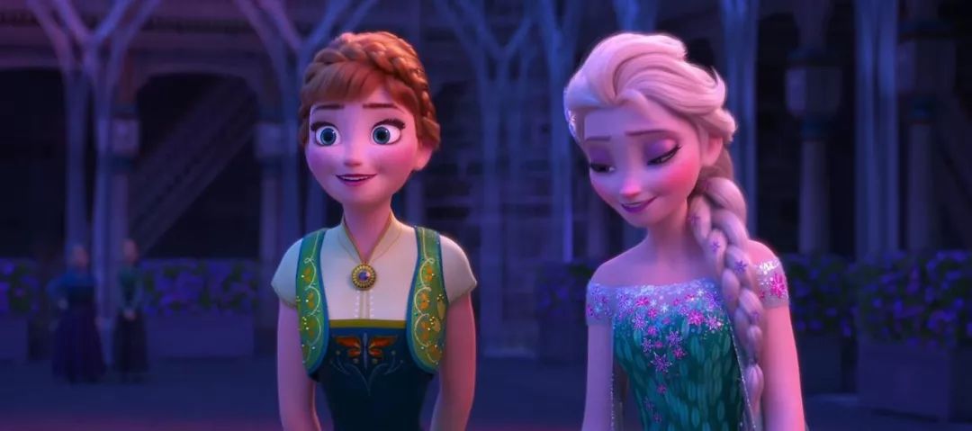 《冰雪奇緣2》公主服太美了！你們姐妹倆在一起吧 家居 第93張