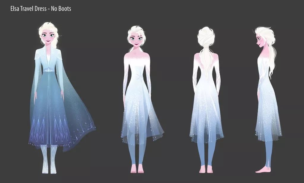 《冰雪奇緣2》公主服太美了！你們姐妹倆在一起吧 家居 第35張