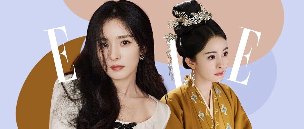 没人能逃过和旧照的对比，包括杨幂