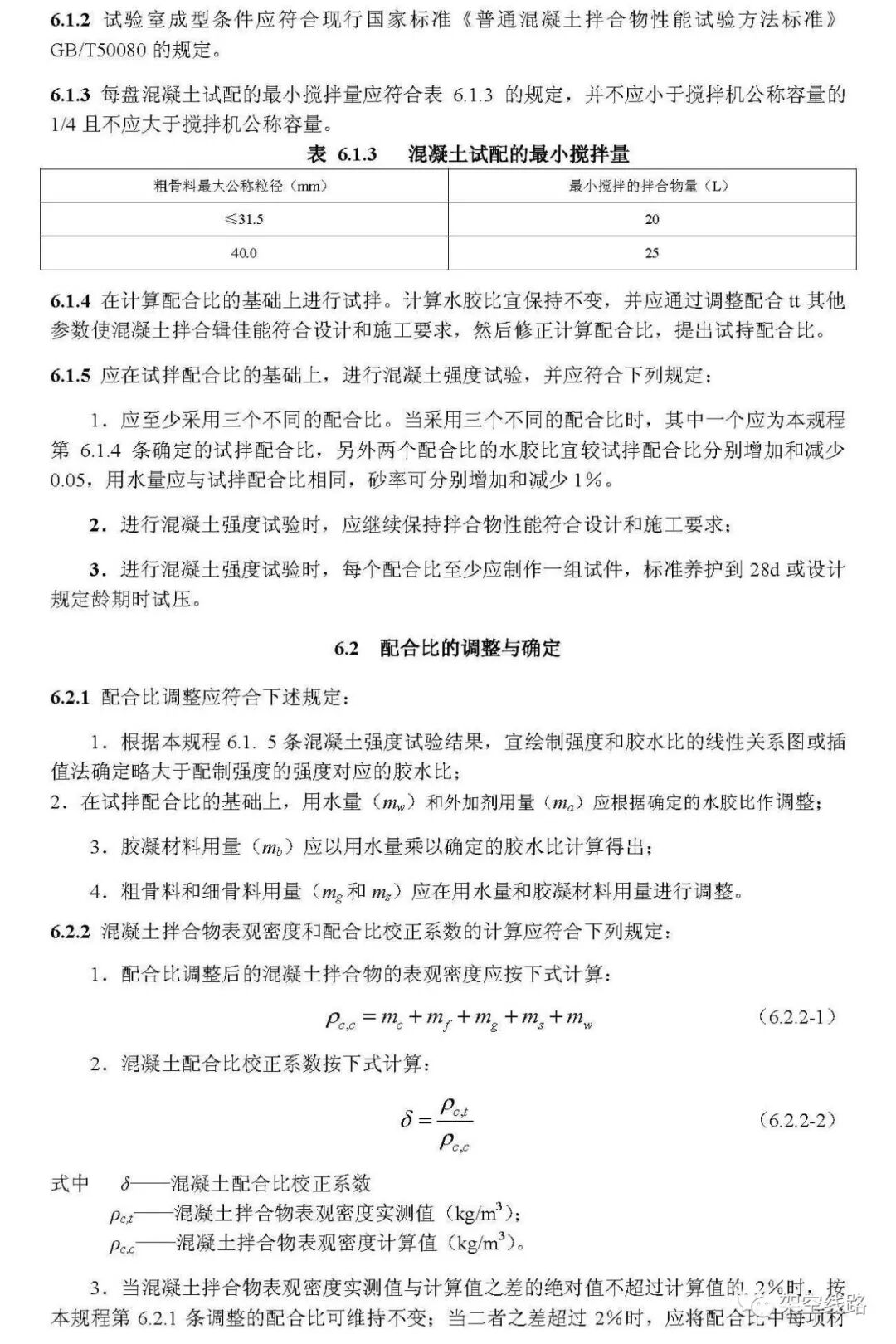 JGJ 55-2011普通混凝土配合比设计规程的图17