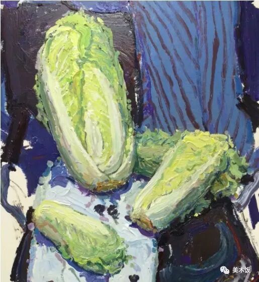 色彩静物教程——白菜画法