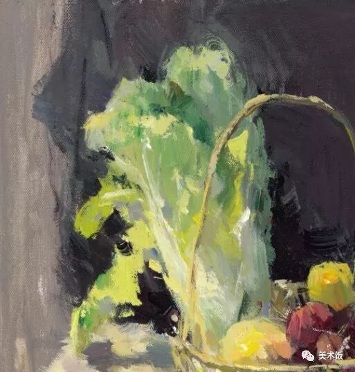 色彩静物教程——白菜画法