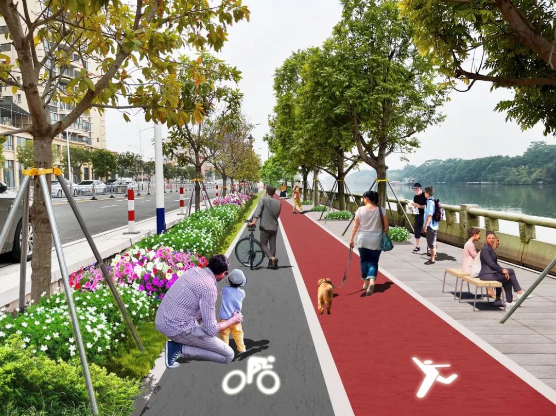 中山岐江道工程（东岸）效果图曝光