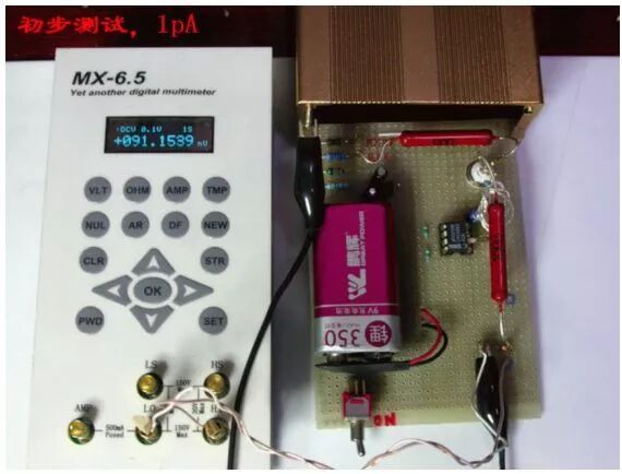 DIY一个1pA超微电流测试器，非常易懂！的图12