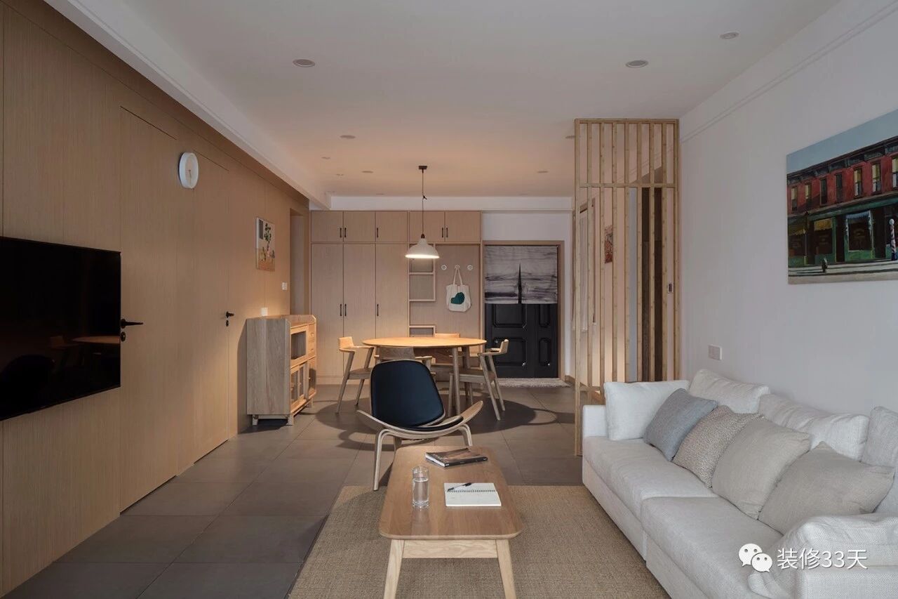 105平简约自然三居,木色素雅温馨婚房!
