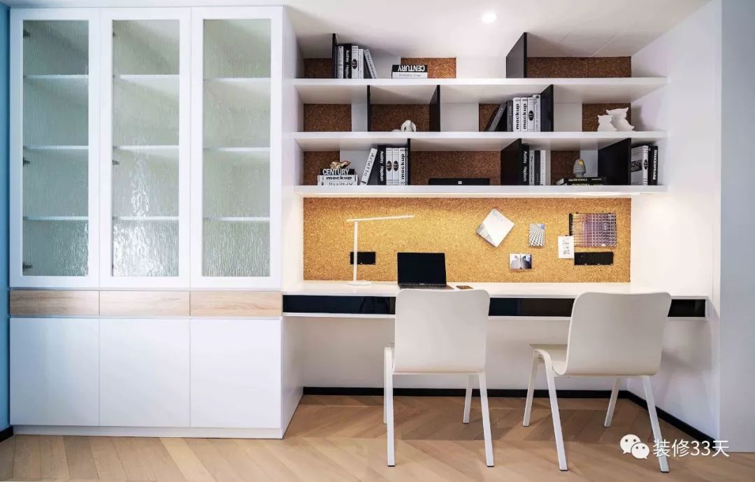 小臥室常用的書桌櫃設計 家居 第20張