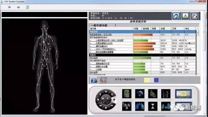 人体功能扫描仪检测系统