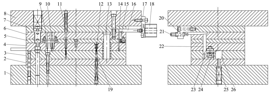镀金镍带弹簧片精密级进模设计