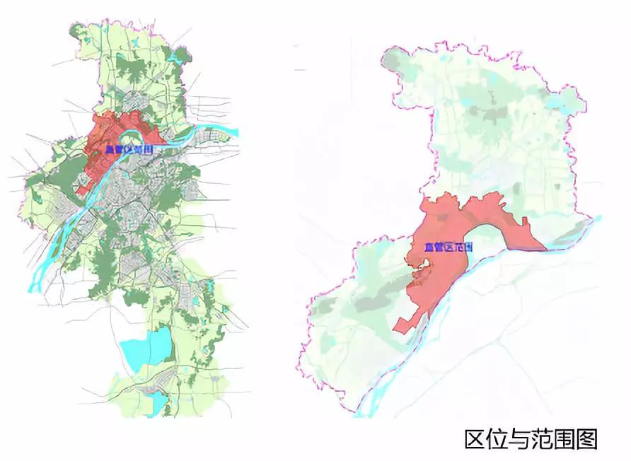 江北自贸区规划图图片