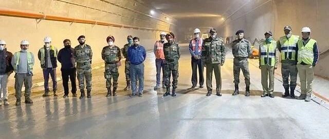 关键时期印度一座关键隧道通车在即，拉达克不再受大雪封山困扰
