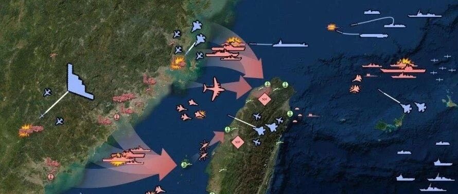 美国航天研究所模拟台海爆发战争，B-2轰炸内陆，需6700枚导弹
