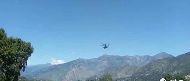 这么怕被一锅端了？印度空军阿帕奇现身前线但远离对峙一线