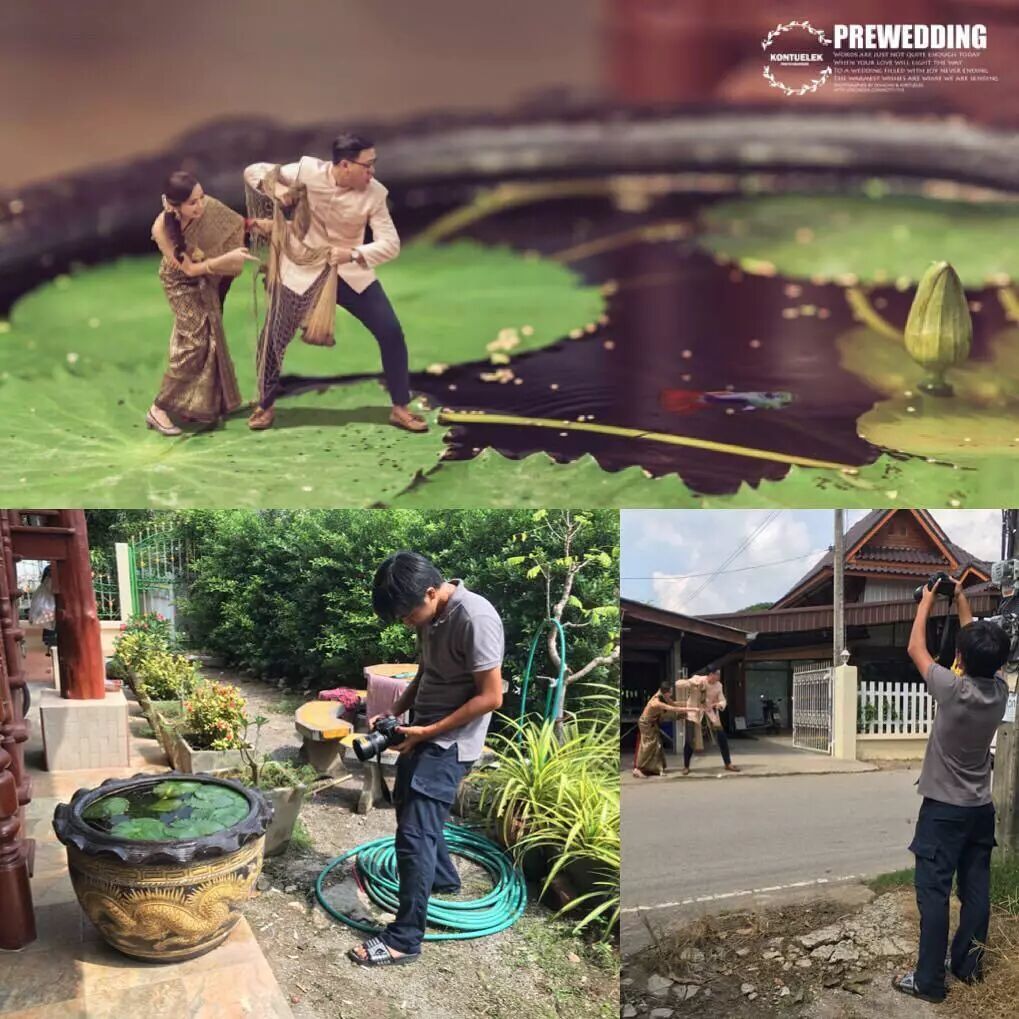 这样的婚纱照，真是创意十足！