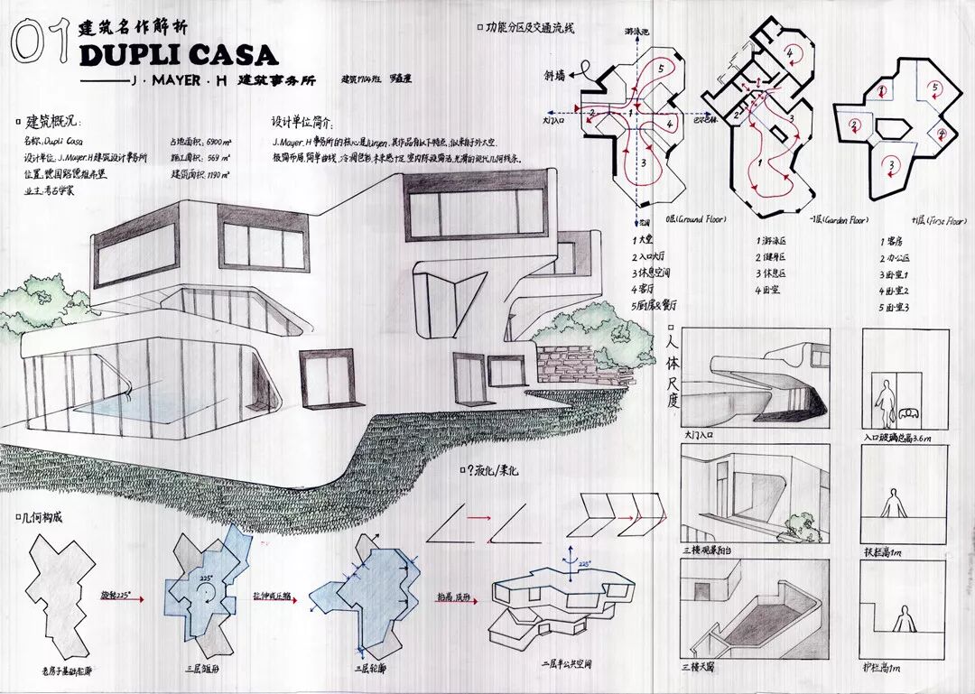 名作解析 湖南大学建筑学院17级名作解析作品展 2 湖大有个建筑院 微信公众号文章阅读 Wemp
