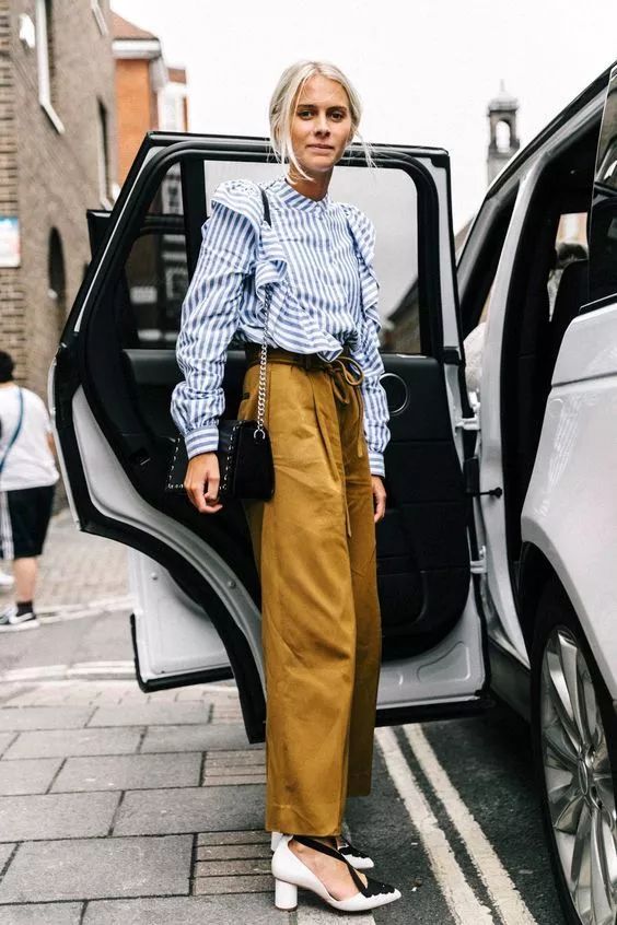 別再穿闊腿褲了，2019年春夏這4條褲子最流行！！ 時尚 第48張
