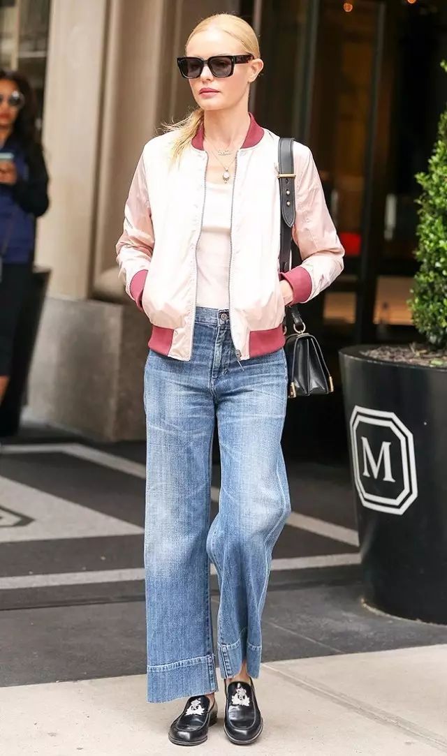 2019春夏最流行、最時髦的，非牛仔闊腿褲莫屬！ 時尚 第47張