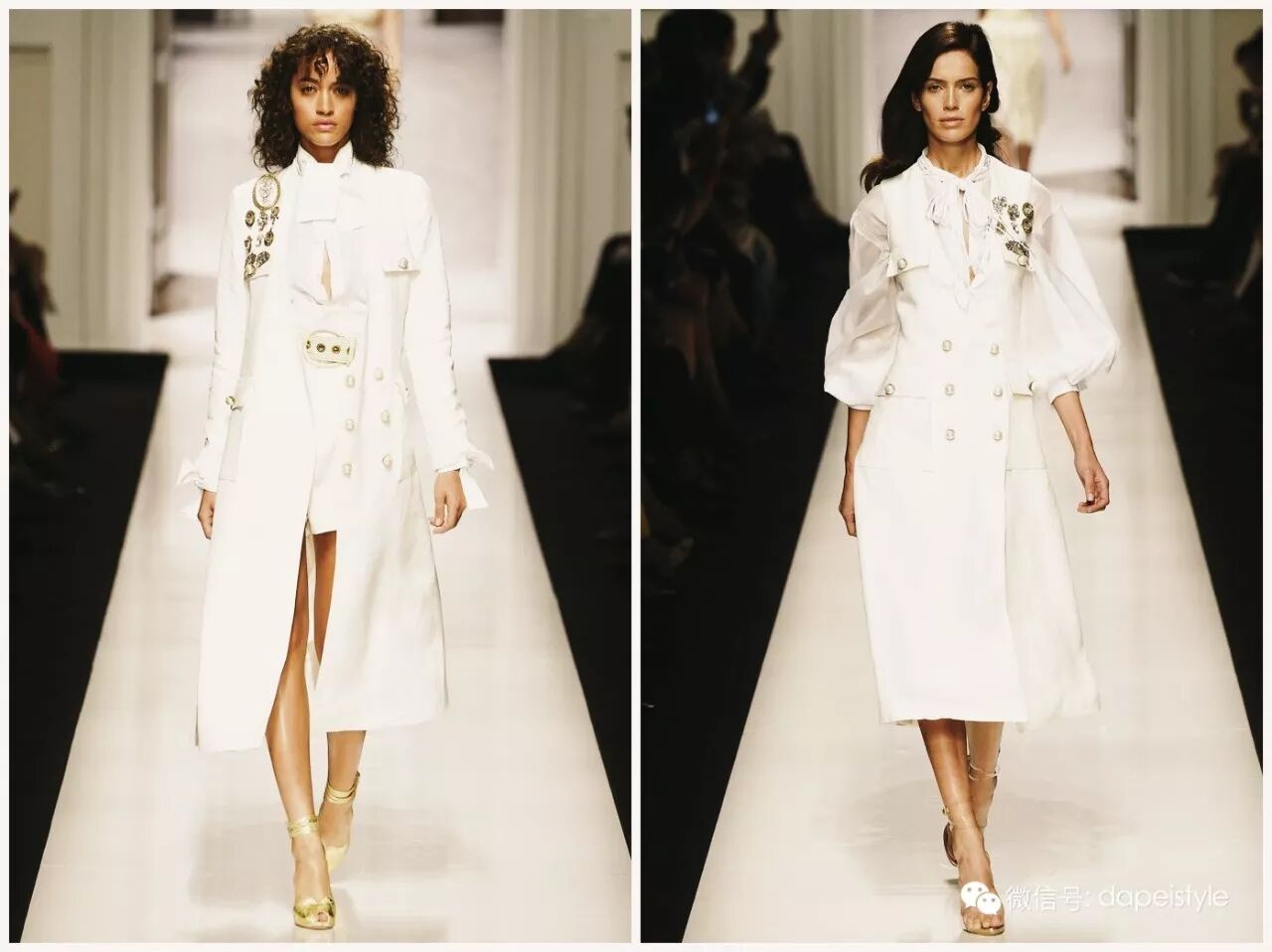 春天穿风衣+阔腿裤，简直就是气质精