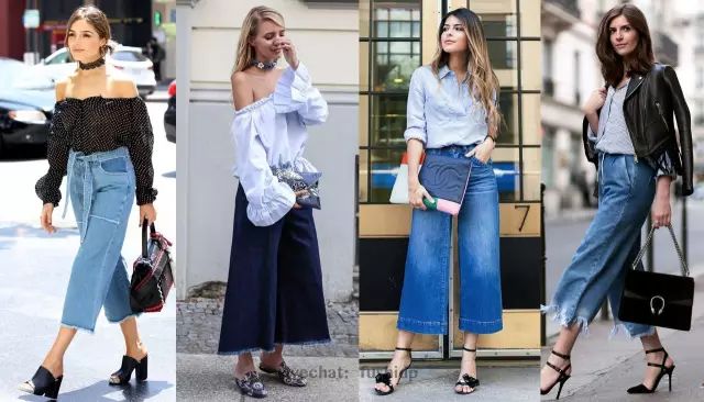 2019春夏最流行、最時髦的，非牛仔闊腿褲莫屬！ 時尚 第3張