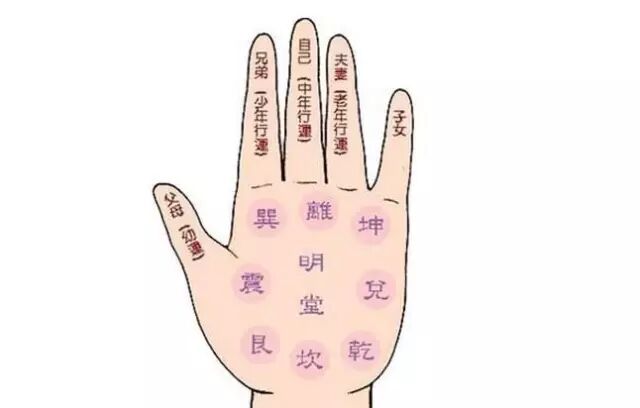 手相：从这些宫位，可以看出哪些事？