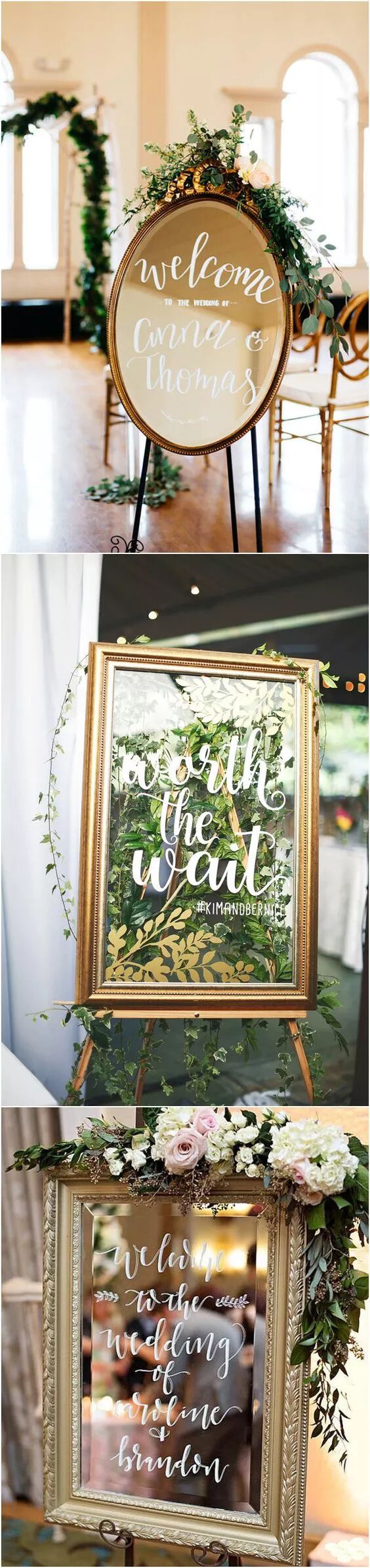 婚礼灵感 | 婚礼欢迎牌