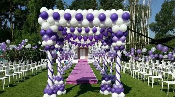 婚礼气球的60种用法，高级感不输鲜花，还巨省钱！