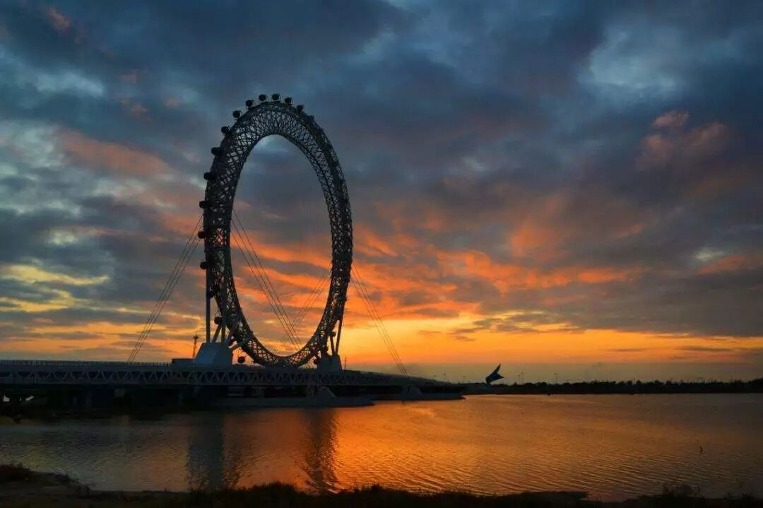 白浪河的美景,在30分钟的旅程中饱览大气滨海,活力水城的风光——大海